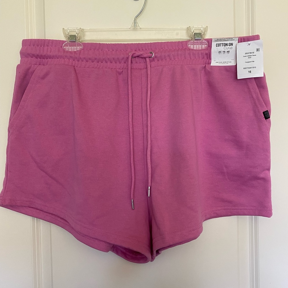 COTTON ON Women’s Pockets Shorts Pink Size 16